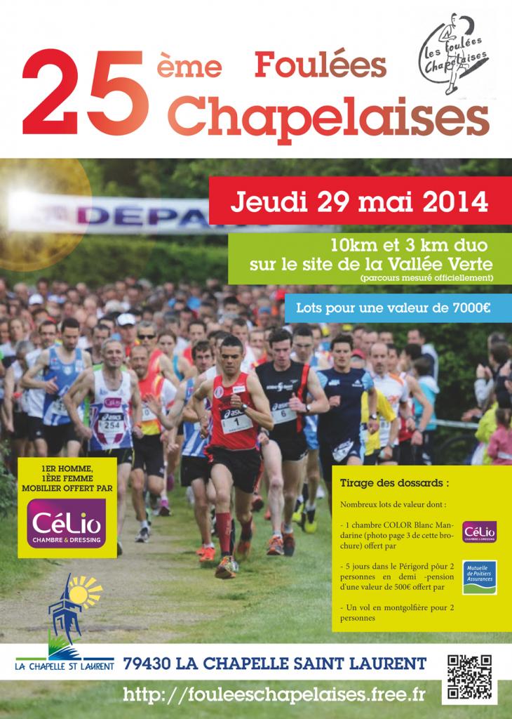 Brochure 2014 Foulées Chapelaises