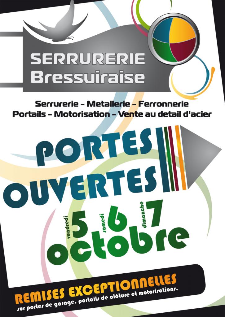 maquette flyer Serrurerie