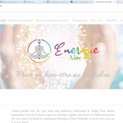Site web Energie Aloe