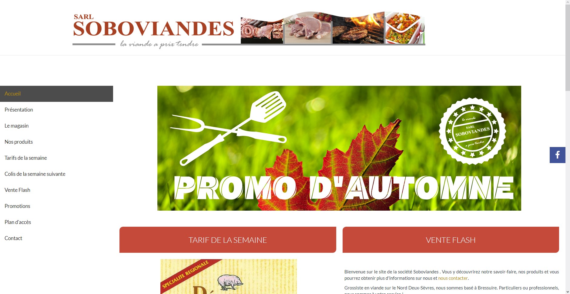 Site web Soboviandes