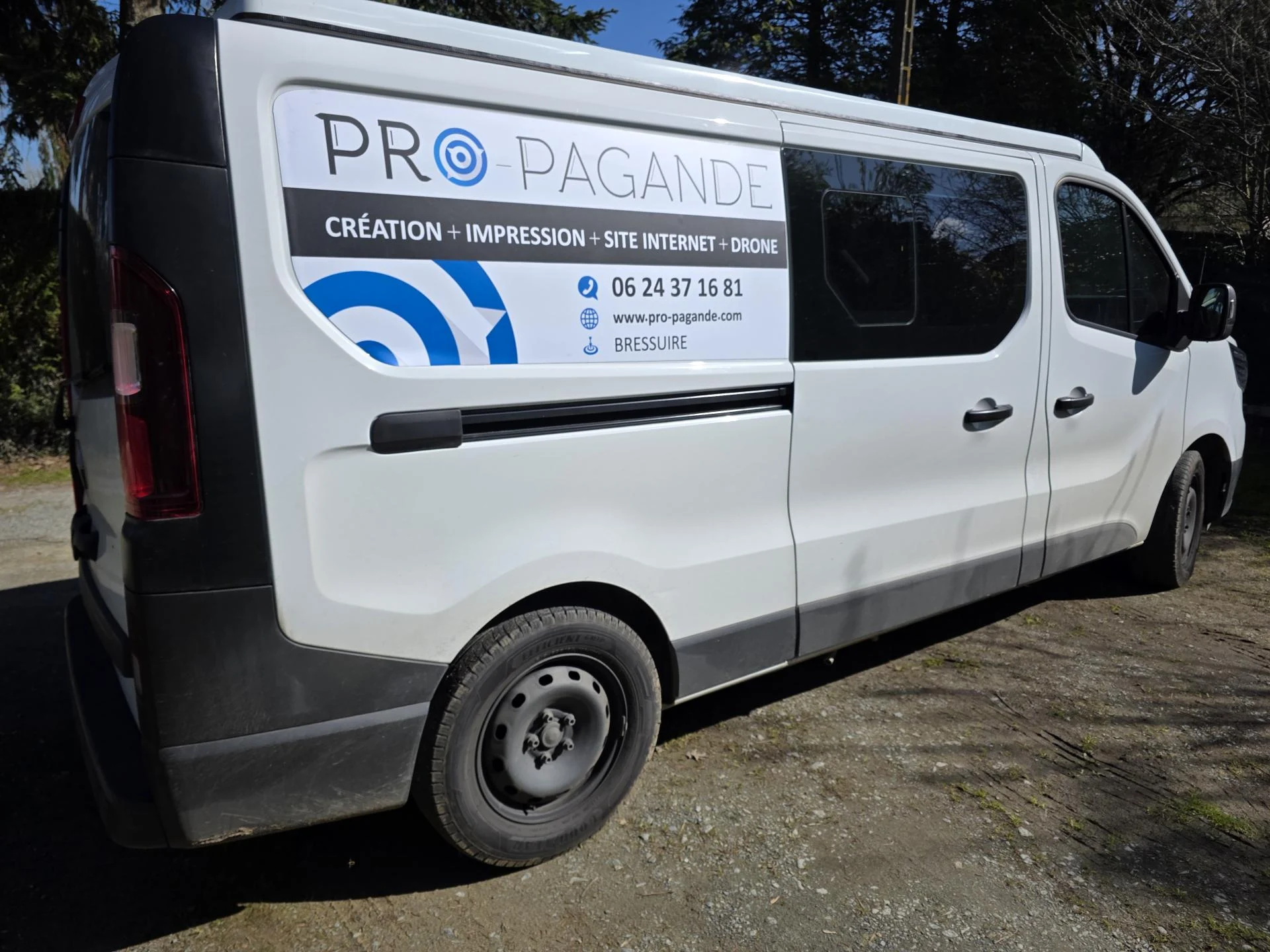 Le Renault Trafic de Pro-pagande fait peau neuve !